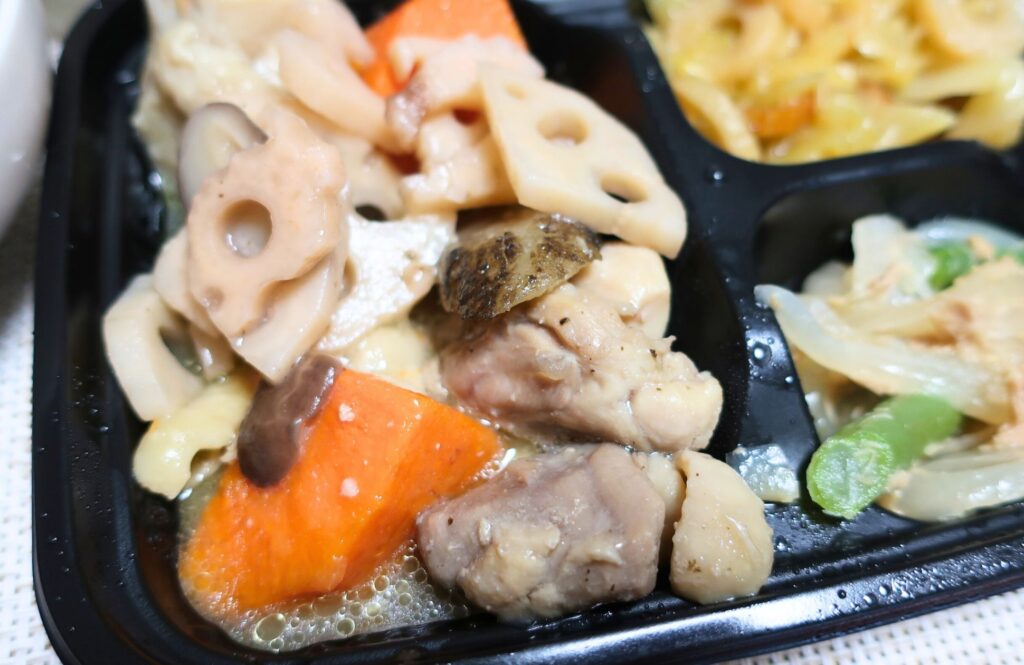 ワタミの宅食ダイレクト筑前煮アップ