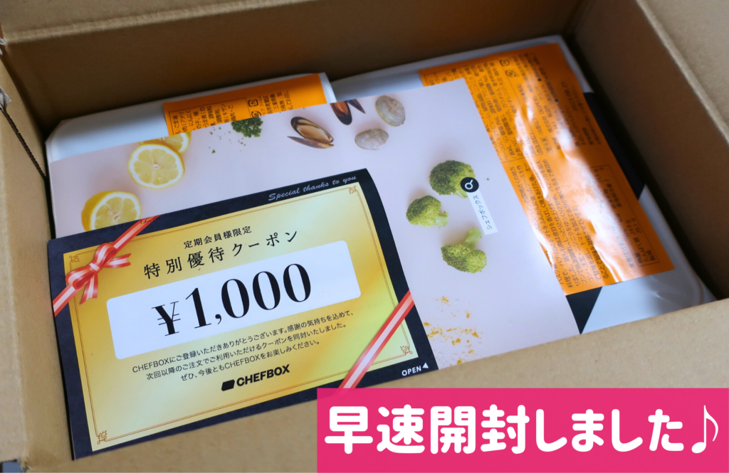 DELIPICKS(デリピックス)開封