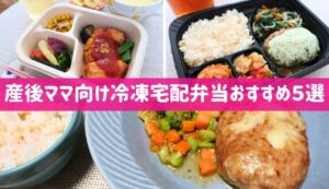 産後ママ向け冷凍宅配弁当おすすめ
